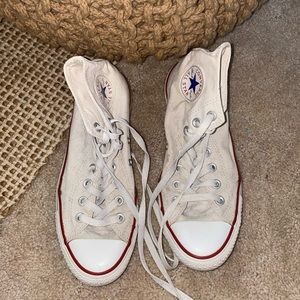 Converse all star white size 7 mens womens 9